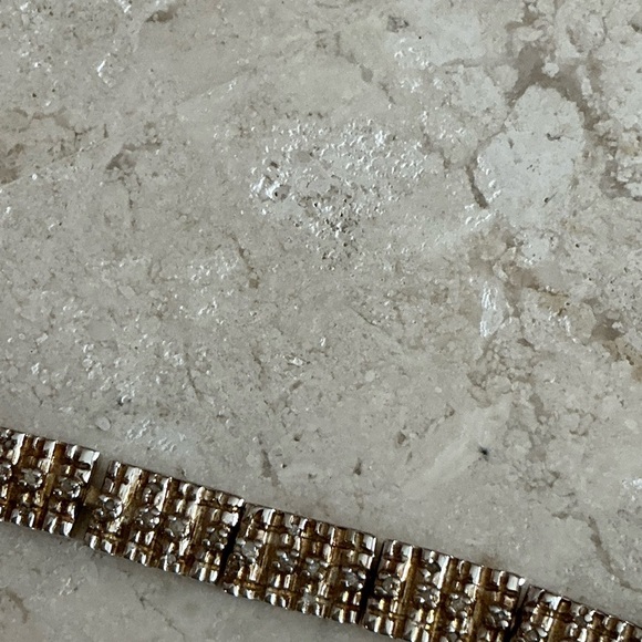 Silver & Gold Tone Bracelet - Picture 3 of 9
